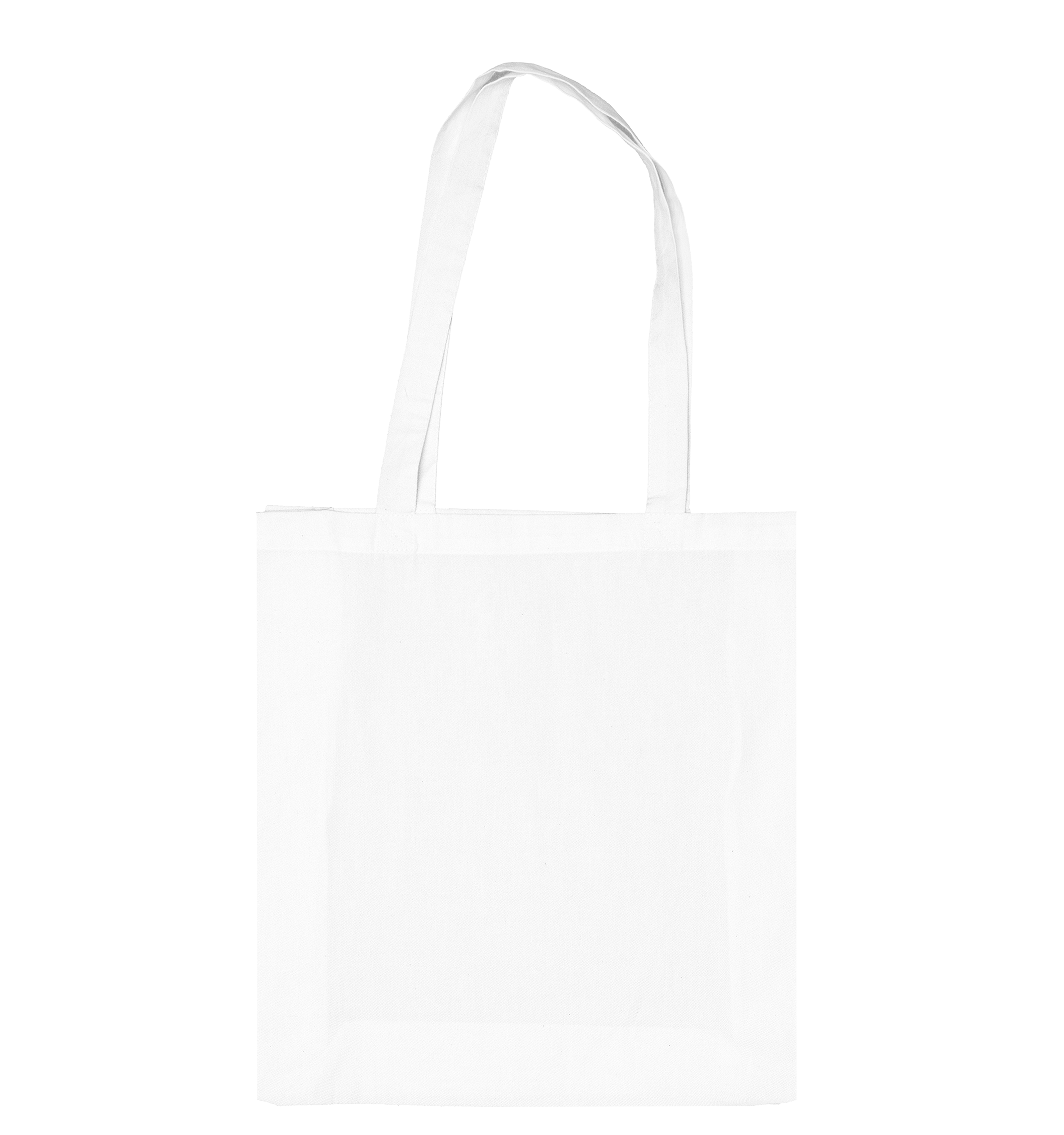 Katoenen Bloktas | Wit