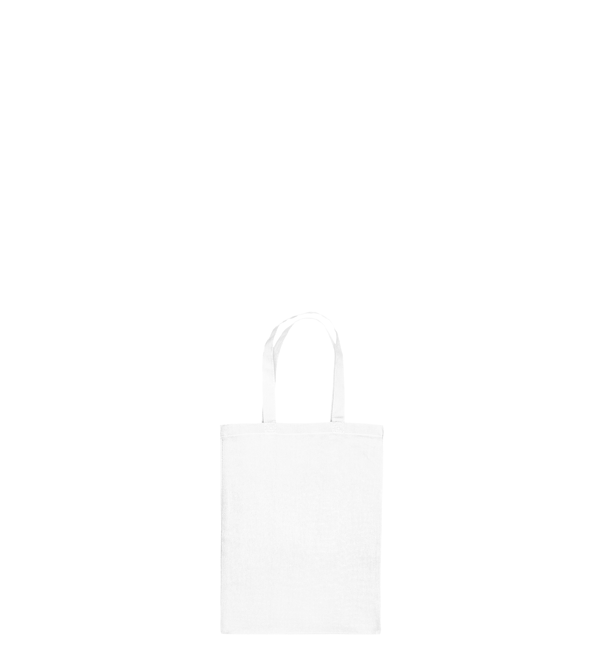 Katoenen Mini Tas | Wit